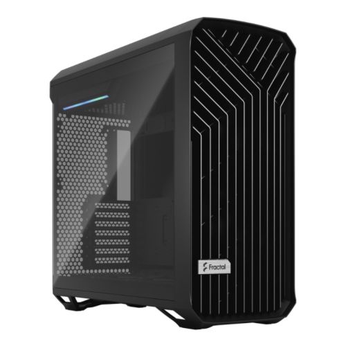 Fractal Design Torrent (Light TG) Gaming Case w/ Light Tint Glass Windows, E-ATX, 5 Fans, Fan Hub, RGB Strip on PSU Shroud, Front Grille, USB-C Fractal Design Torrent (Light TG) Gaming Case w/ Light Tint Glass Windows, E-ATX, 5 Fans, Fan Hub, RGB Strip on PSU Shroud, Front Grille, USB-C